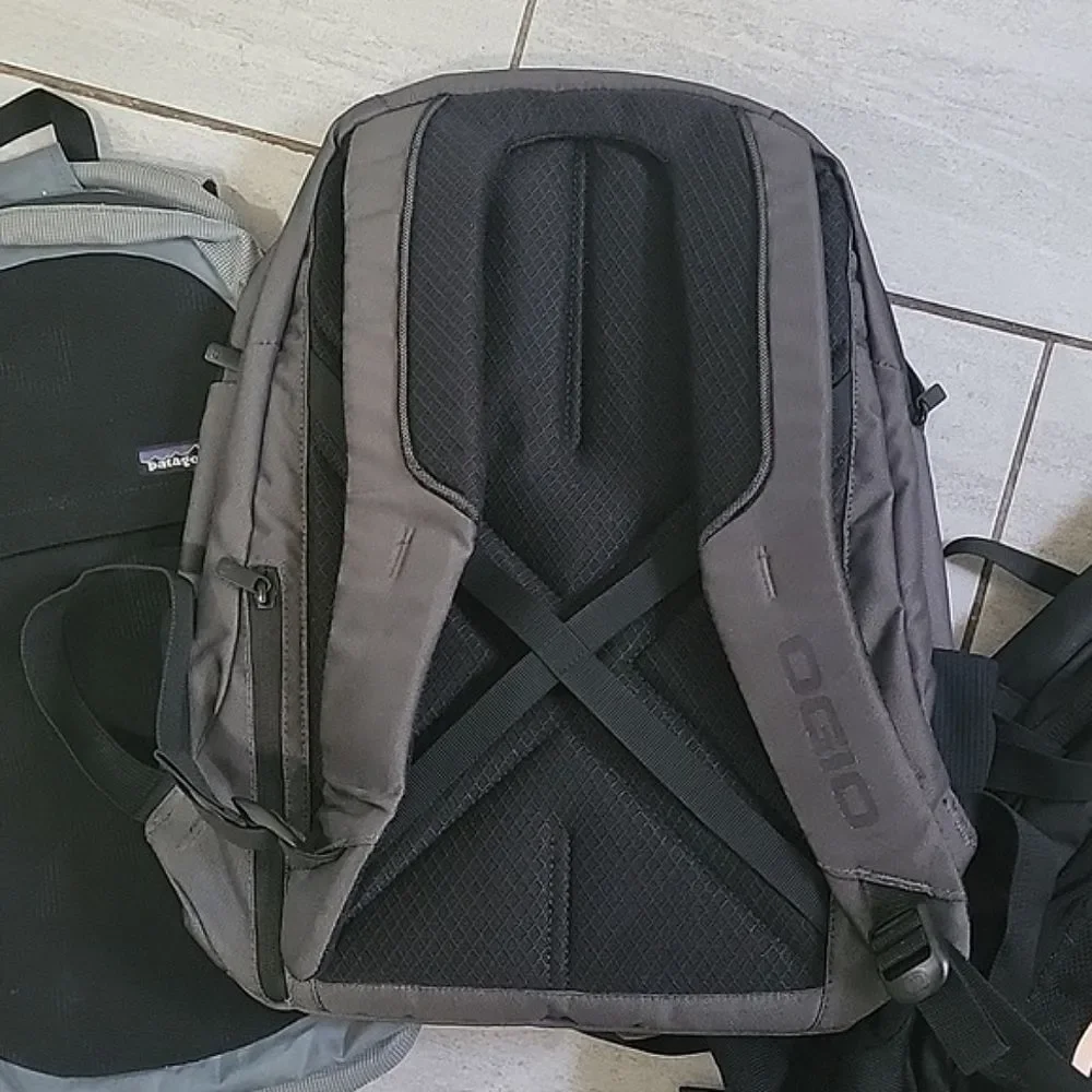 Backpacks 3-Pack - Patagonia, Ogio, NorthFace, - Outdoors / Travel- Gray, Black